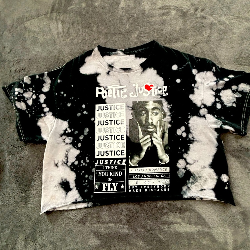 Poetic Justice cropped Tee